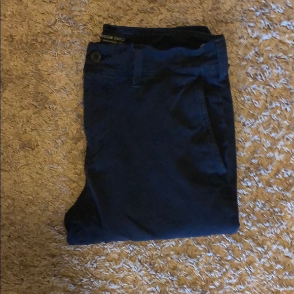 Navy Blue American Eagle Pants - Picture 2 of 2